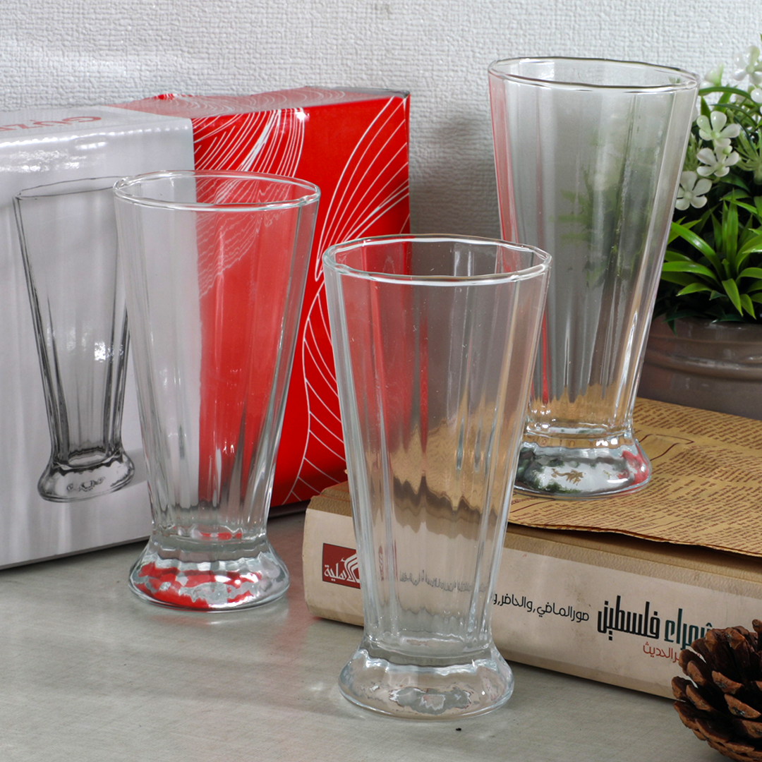 GLASS CUP JUICE  طقم كاسات عصير