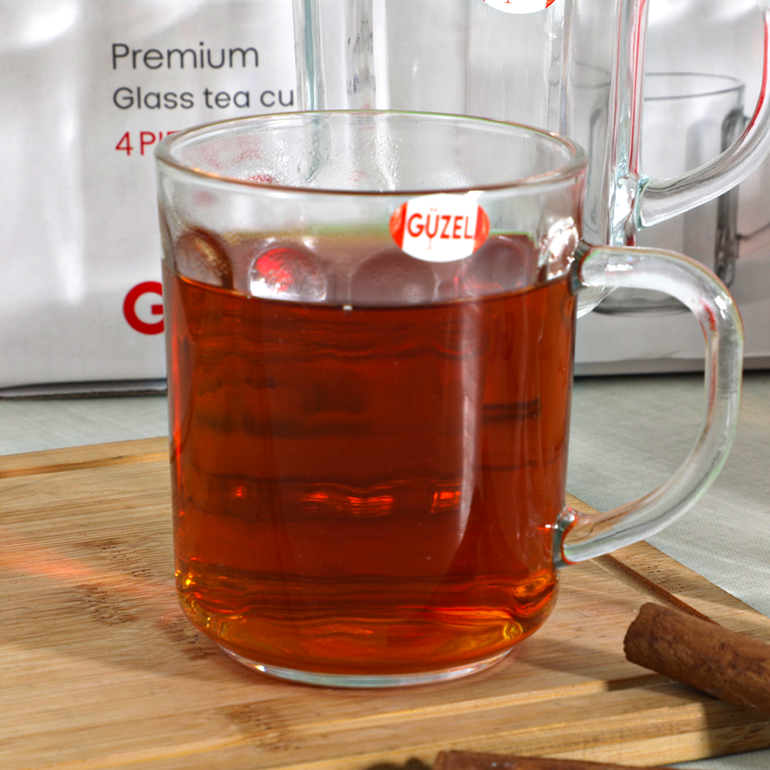 طقم كاسات شاي GLASS CUP TEA